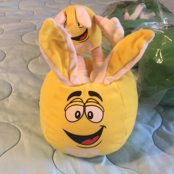NWT M & M’s bunny basket & clip (3 baskets) - Picture 4 of 7